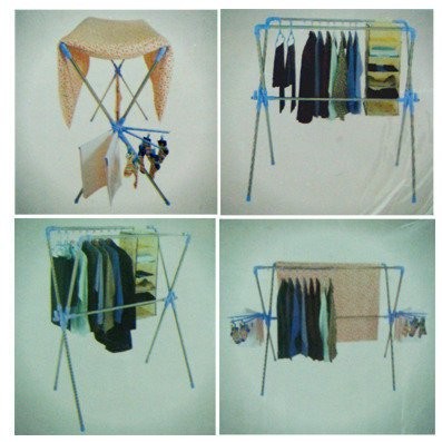 【派樂寶媽咪】X型伸縮曬衣架