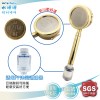 【水呼呼】WH388三段增壓負離子蓮蓬頭1支+除氯過濾器+水垢去除清潔劑1瓶