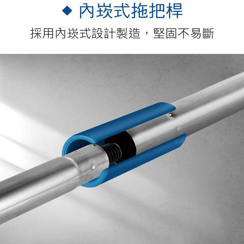 VIP顧客專屬回饋【保麗晶】 台灣製二代 全自動拖把組 全自動脫水 電動拖把 日本變頻高速馬達