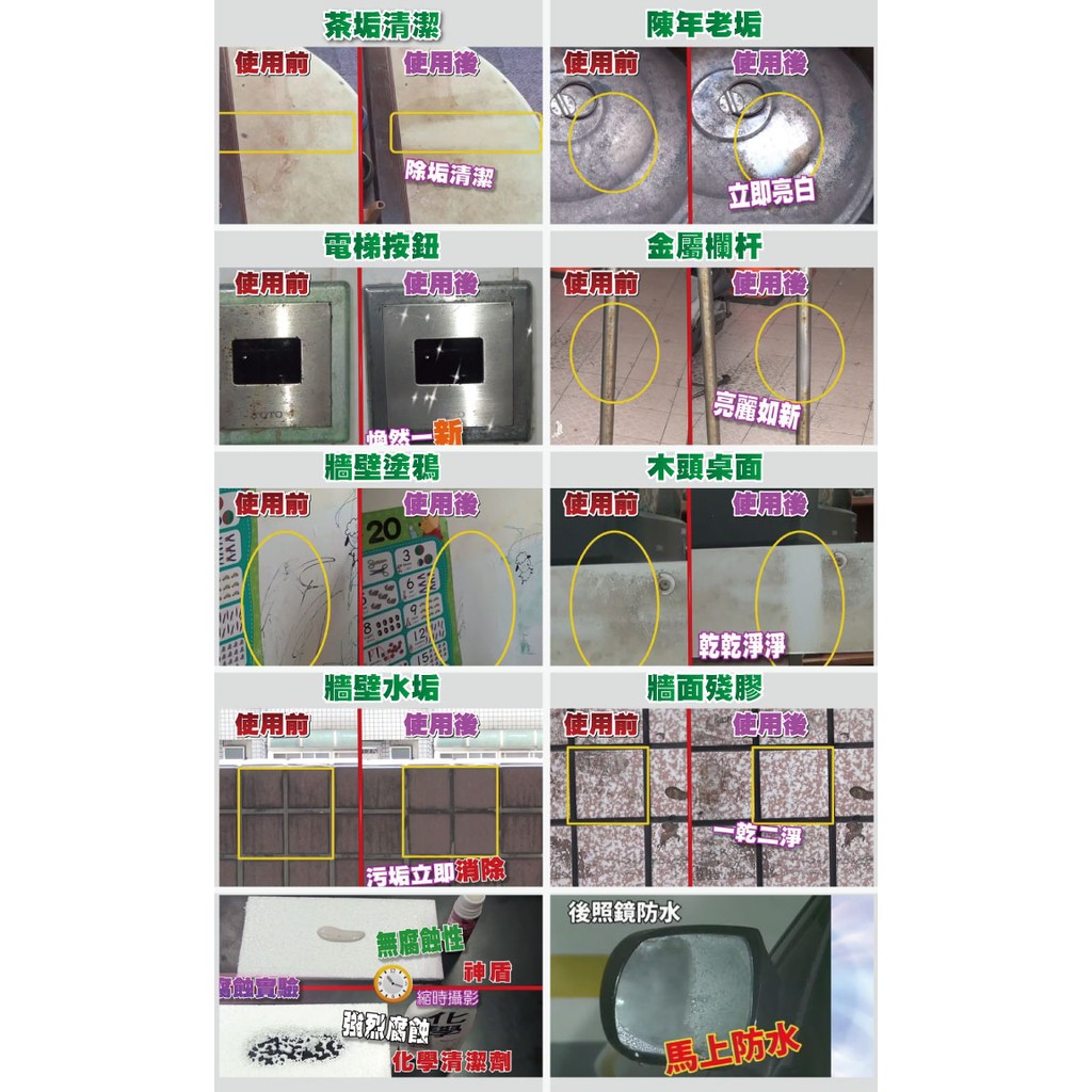 茶清潔 陳年老垢使用前使用除垢清潔立亮白電梯按鈕金屬欄杆使用前使用使用前【使用後 亮麗如新牆壁塗鴉木頭桌面使用前使用後使用前健康20 乾乾淨淨牆壁水垢牆面殘膠使用前使用後使用前使用後污垢立即後照鏡防水無腐蝕性即縮時攝影化學清潔劑馬上防水