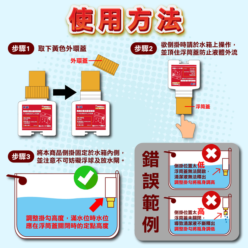 泰利亨-HSAE-馬桶自動芳香清潔劑-200ml-賣場圖-13-1 【愛家捷】HSAE 馬桶自動芳香清潔劑 200ml