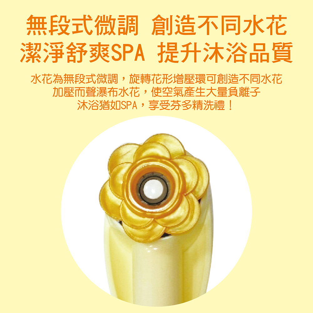 【水摩爾】迷你SPA旅行淨水百變蓮蓬頭(含除氯過濾器)