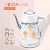 【勳風】1.8公升純白歐式午茶風 304不鏽鋼 快煮壺/電熱水壺 送備長炭棒1支