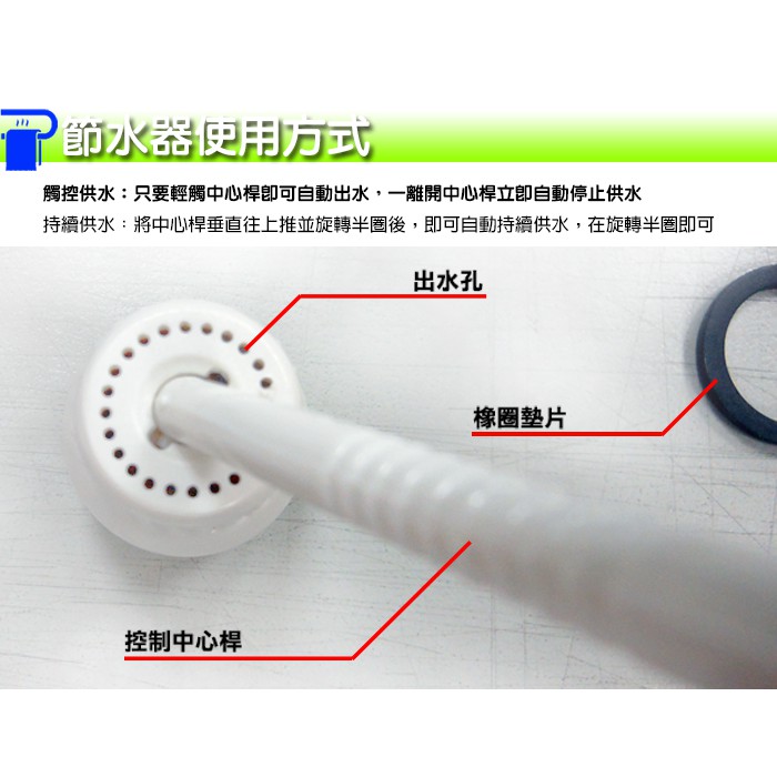 【魔特萊】台灣製造一指靈水龍頭觸控式節水器省水閥