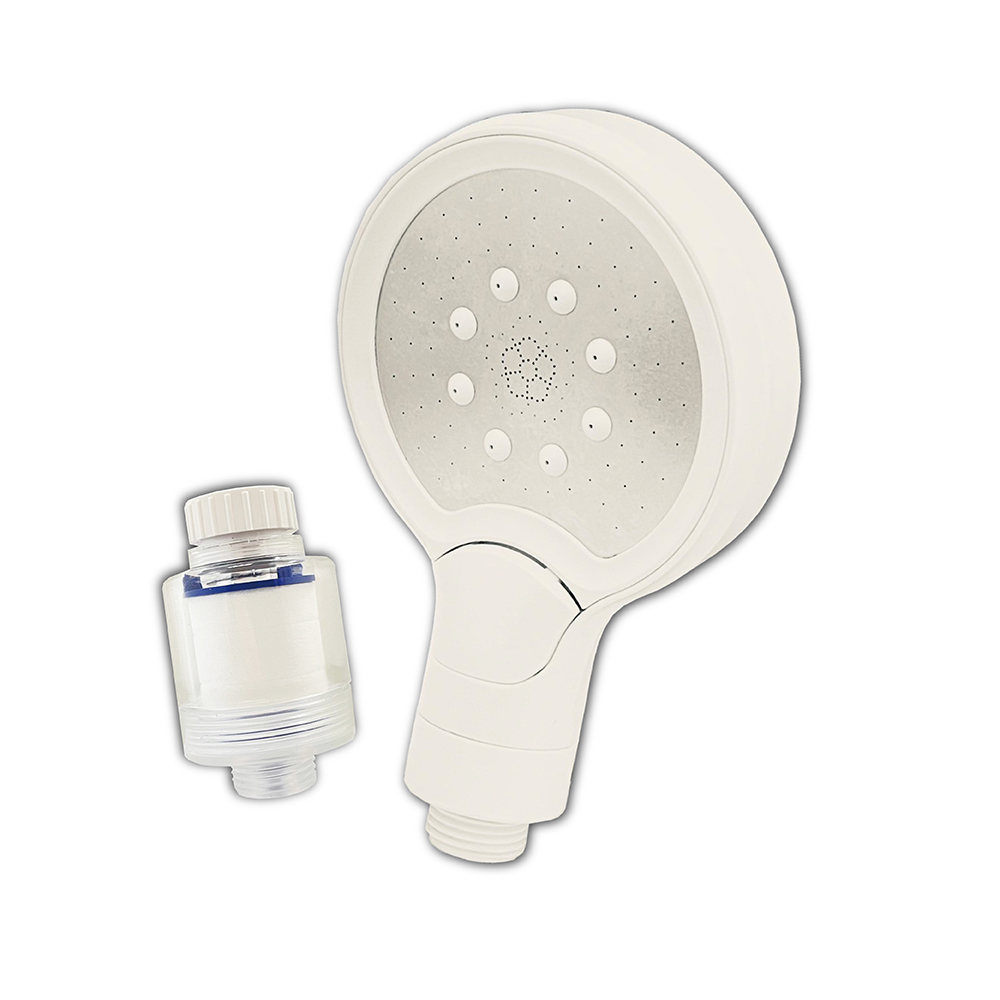 POPMORE 迷你旅行淨水微氣泡蓮蓬頭 POPMORE 迷你旅行淨水微氣泡蓮蓬頭(含除氯過濾器)1組 美容級花灑 6.3億微米氣泡 毛孔清潔補水保水 氣泡水美肌