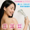 POPMORE 氣泡奇姬美肌沐浴器 五段水流一鍵止水微氣泡蓮蓬頭 1入 附除氯過濾器1入 SPA美容級花灑 4.6億微米氣泡 高涵氧氣泡小分子水清潔補水保濕噴霧PM-315