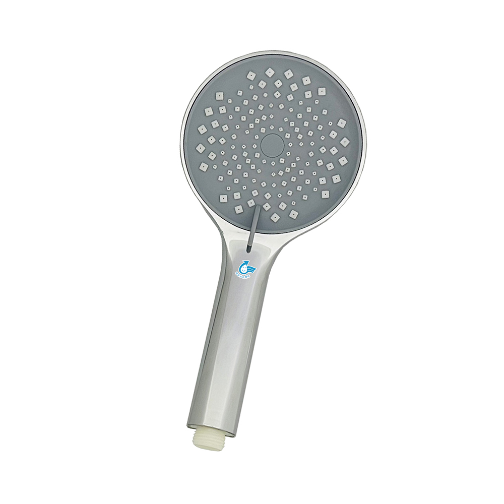 KINGBATH花灑王幾何漩流三段增壓SPA蓮蓬頭1入 飯店級衛浴精品 大噴頭大流量 省水標章 KB-558 環保節能減碳從沖澡開始