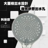 KINGBATH花灑王幾何漩流三段增壓SPA蓮蓬頭1入附過濾器 飯店級衛浴精品 大噴頭大流量 省水標章 KB-558 環保節能減碳從沖澡開始