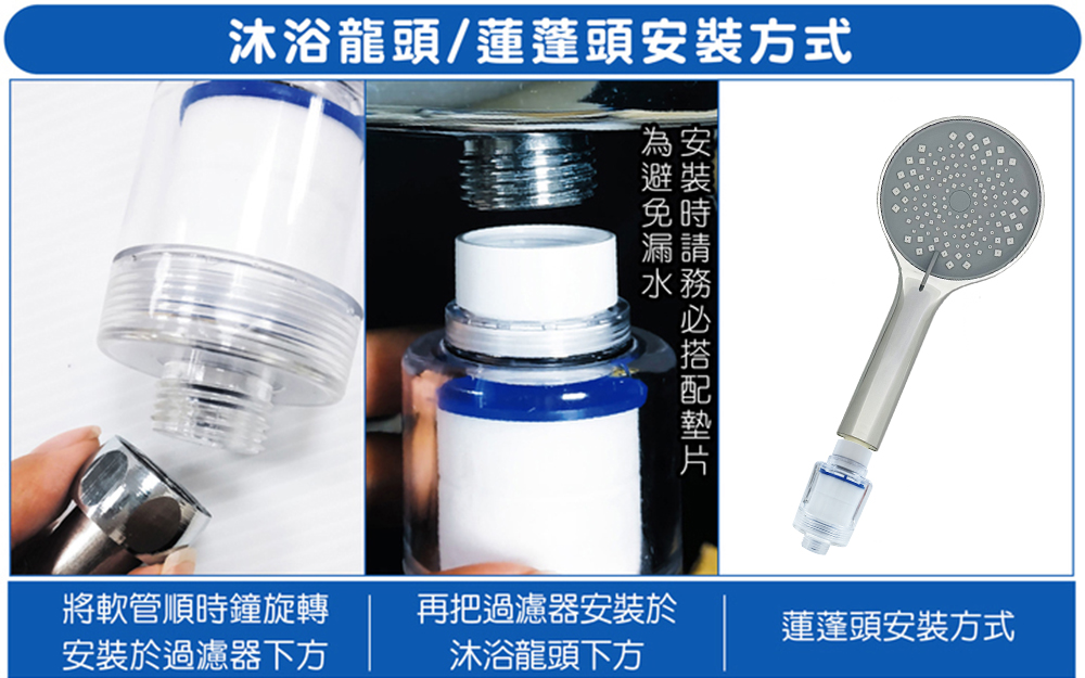 KINGBATH花灑王幾何漩流三段增壓SPA蓮蓬頭1入附過濾器 飯店級衛浴精品 大噴頭大流量 省水標章 KB-558 環保節能減碳從沖澡開始